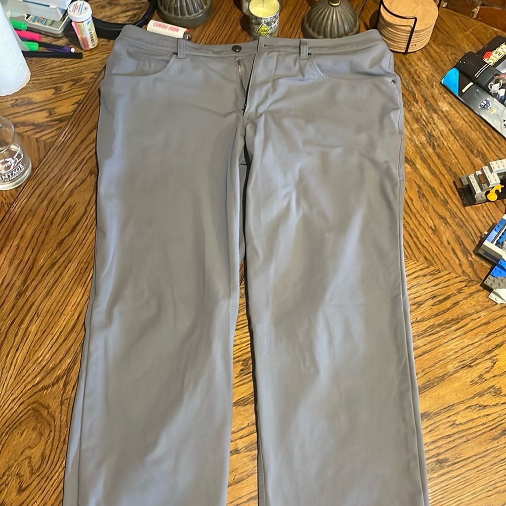 Lulu Lemon Grey ABC pants